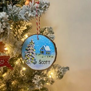 Custom Christmas ornaments